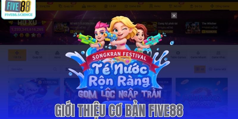 Giới thiệu Five88 với uy tín dẫn đầu