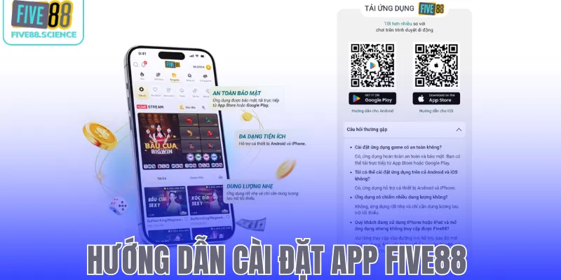 Hướng dẫn cài đặt app Five88