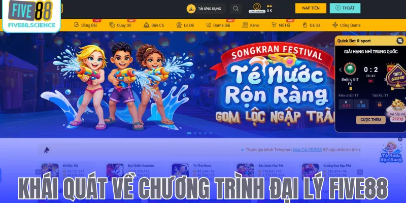 Khái quát về chương trình đại lý Five88