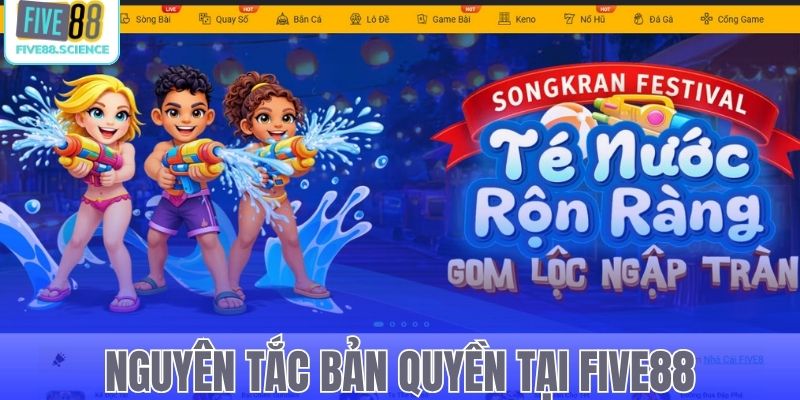 Nguyên tắc chia sẻ các thông tin tại Five88
