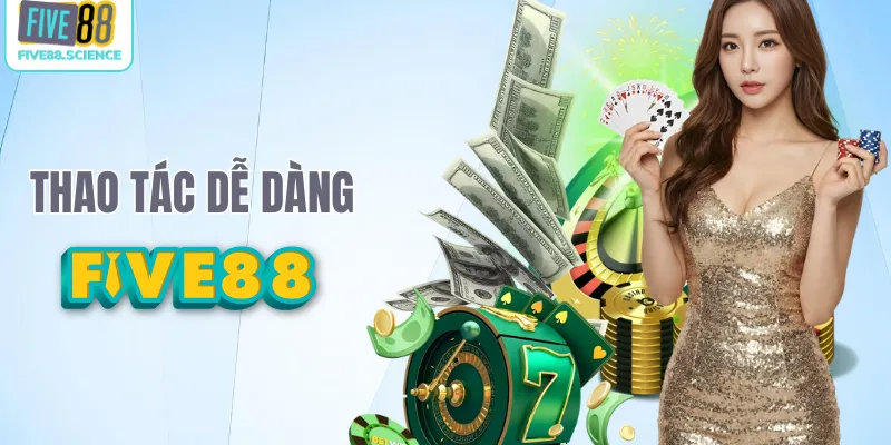 Tìm kiếm sản phẩm dễ dàng trên trang Five88